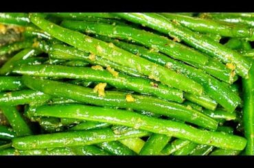 Garlic Green Beans Recipe