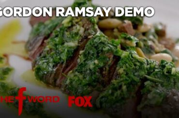 Gordon’s Skirt Steak With Chimichurri Sauce Recipe: Extended Version | Season 1 Ep. 8 | THE F WORD