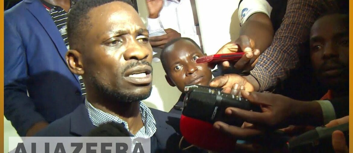 🇺🇬 Ugandan pop star MP Bobi Wine arrested on arrival l Al Jazeera English