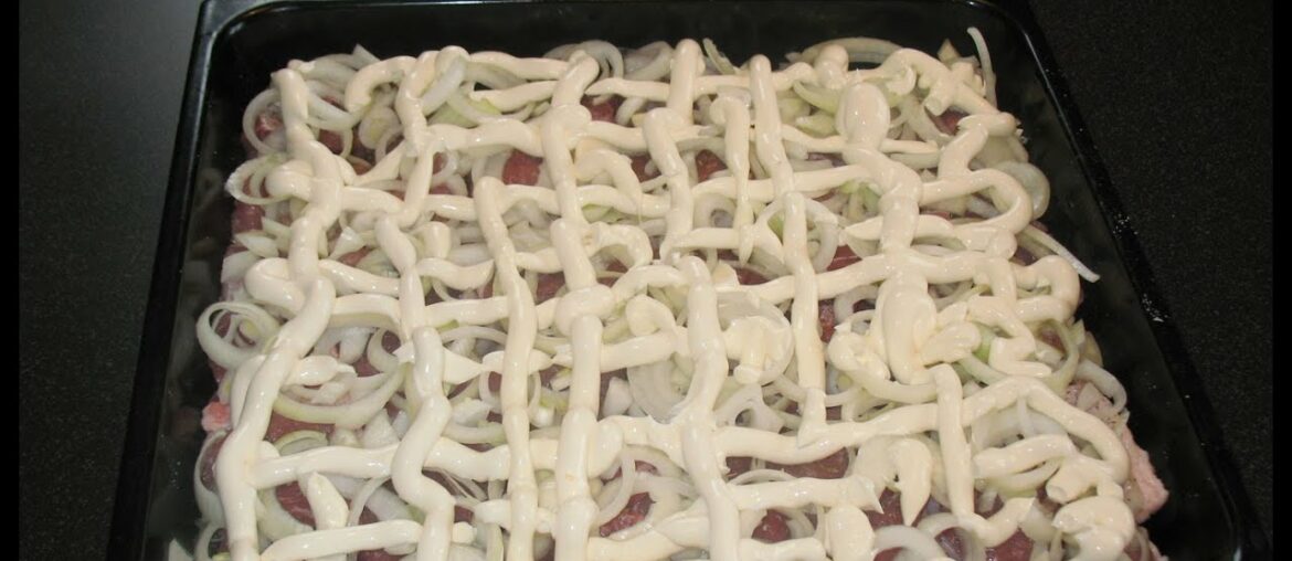 Meat in French. Meat Buns Recipe