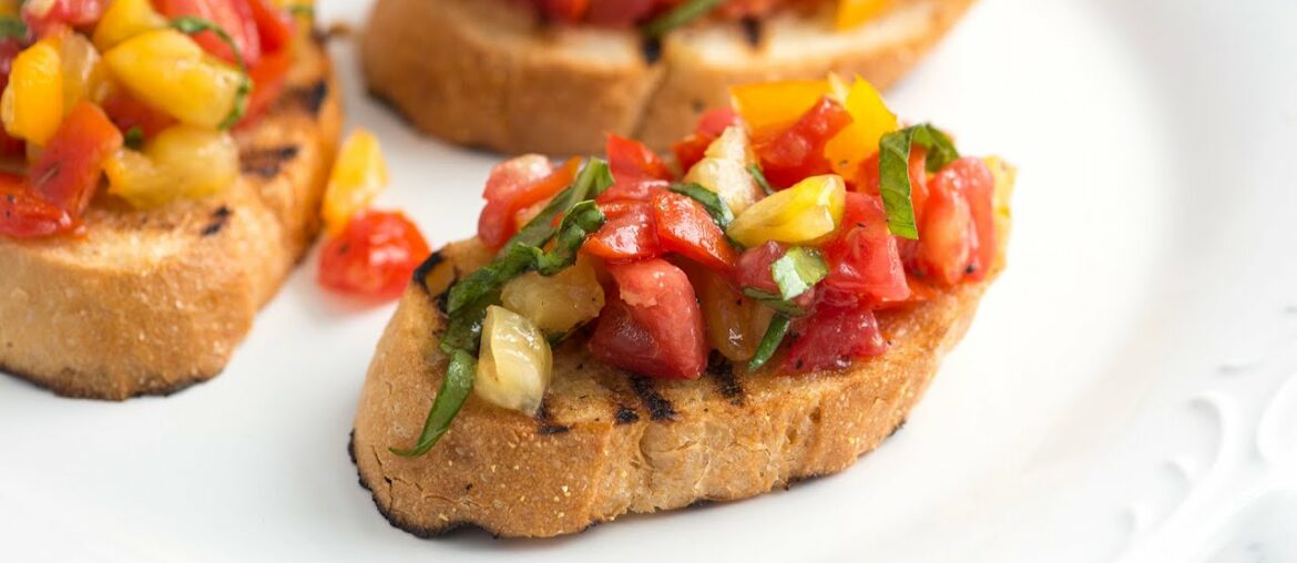 How to Make Fresh Homemade Tomato Bruschetta – Easy Tomato Bruschetta Recipe How to Make Fresh Homemade Tomato Bruschetta - Easy Tomato Bruschetta Recipe
