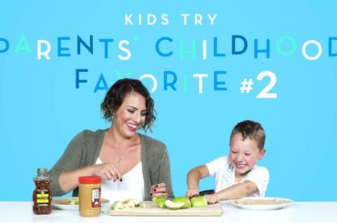 Kids Try Their Parents' Favorite Childhood Foods Part 2 | Kids Try | HiHo Kids