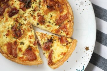 How to Make Quiche Lorraine - French Egg Dish Recipe 퀴시 로렌 만들기