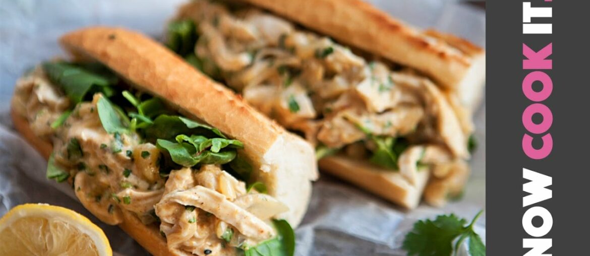 Pulled Chicken Sandwich Recipe | Now Cook It Pulled Chicken Sandwich Recipe | Now Cook It