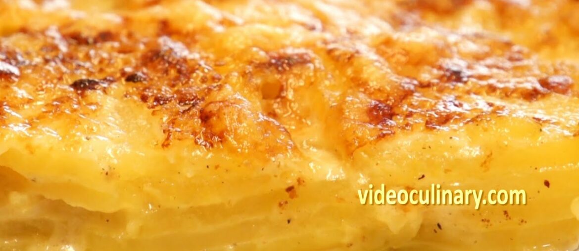 Potato Gratin - Classic French Recipe - Video Culinary