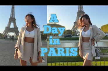 A day in PARIS | ootd | Parisian dining | Road trip