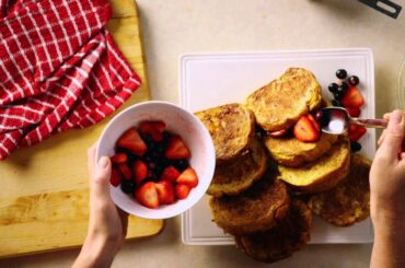 Christmas Brunch: Stuffed French Toast Recipe - Pure Brings Us Home (McCormick Commercial)