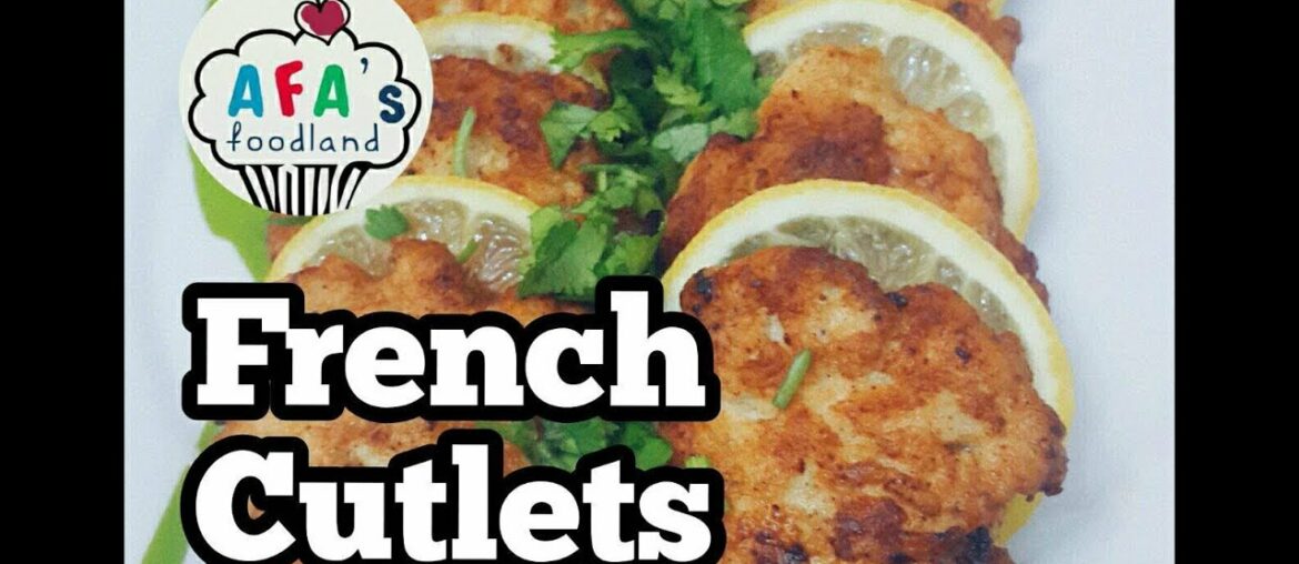How to make French Cutlets? Recipe of French cutlets I Afa's foodland