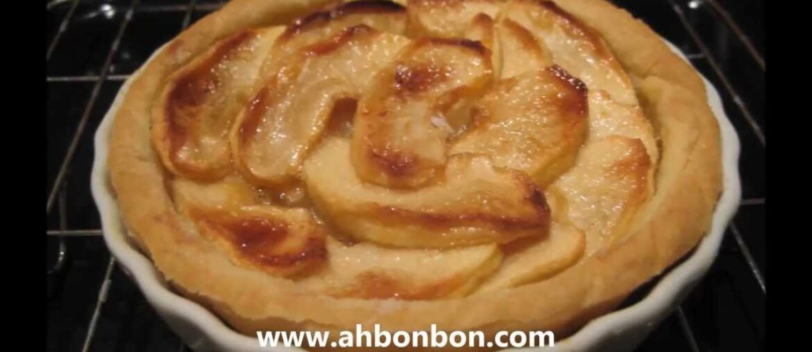 French Apple Tart – Delicious Apple Pie, Healthy Recipe – Ahbonbon French Apple Tart - Delicious Apple Pie, Healthy Recipe - Ahbonbon