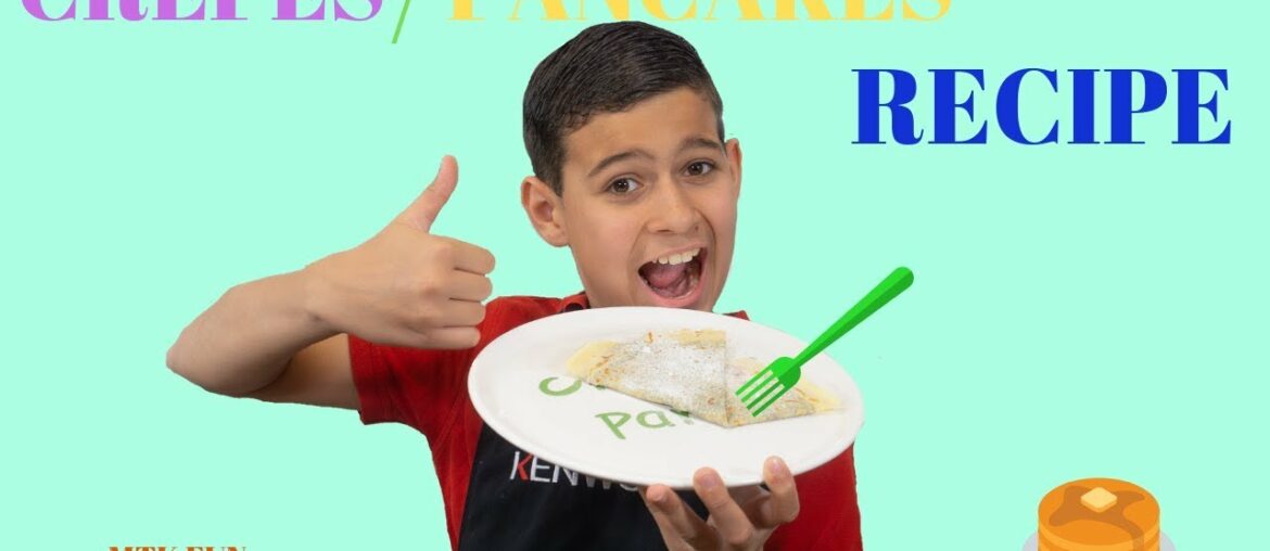 HOW TO MAKE DELICIOUS FRENCH CREPES/PANCAKE - easy and fast recipe!