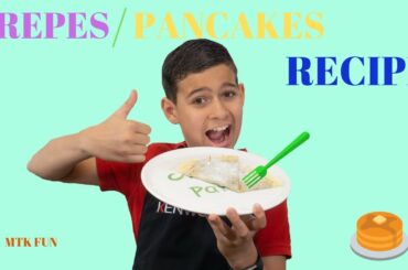HOW TO MAKE DELICIOUS FRENCH CREPES/PANCAKE - easy and fast recipe!