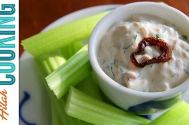 How to Make French Onion Dip (Low-Fat Dip) | Hilah Cooking