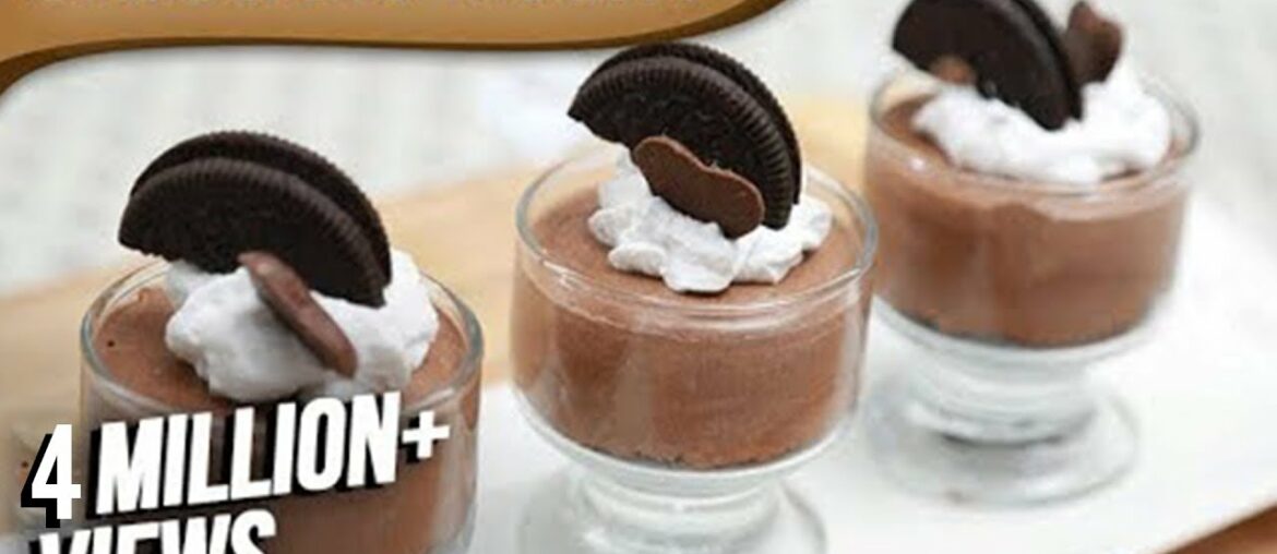 Chocolate Mousse Recipe – Easy To Make Chocolate Recipe – Homemade Desserts – Ruchi Bharani Chocolate Mousse Recipe - Easy To Make Chocolate Recipe - Homemade Desserts - Ruchi Bharani