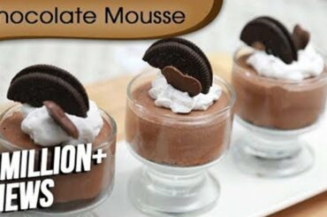 Chocolate Mousse Recipe - Easy To Make Chocolate Recipe - Homemade Desserts - Ruchi Bharani