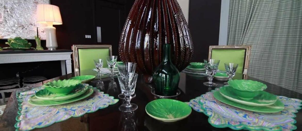A deliciously formal dining room – SPACE Porn video A deliciously formal dining room - SPACE Porn video