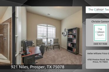 921 Niles, Prosper, TX 75078