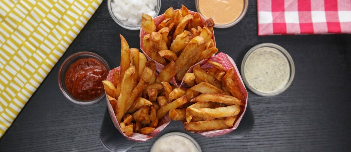 French Fries 3 Ways • Tasty French Fries 3 Ways • Tasty