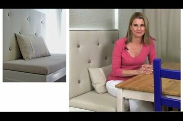 How to build an upholstered panel for a banquette