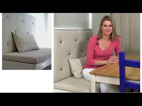 How to build an upholstered panel for a banquette How to build an upholstered panel for a banquette