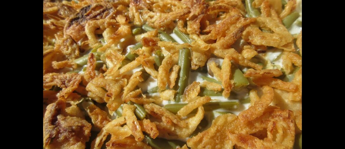 French's FAMOUS GREEN BEAN CASSEROLE - How to make GREEN BEAN CASSEROLE Recipe