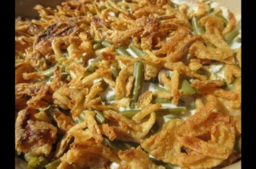 French's FAMOUS GREEN BEAN CASSEROLE - How to make GREEN BEAN CASSEROLE Recipe
