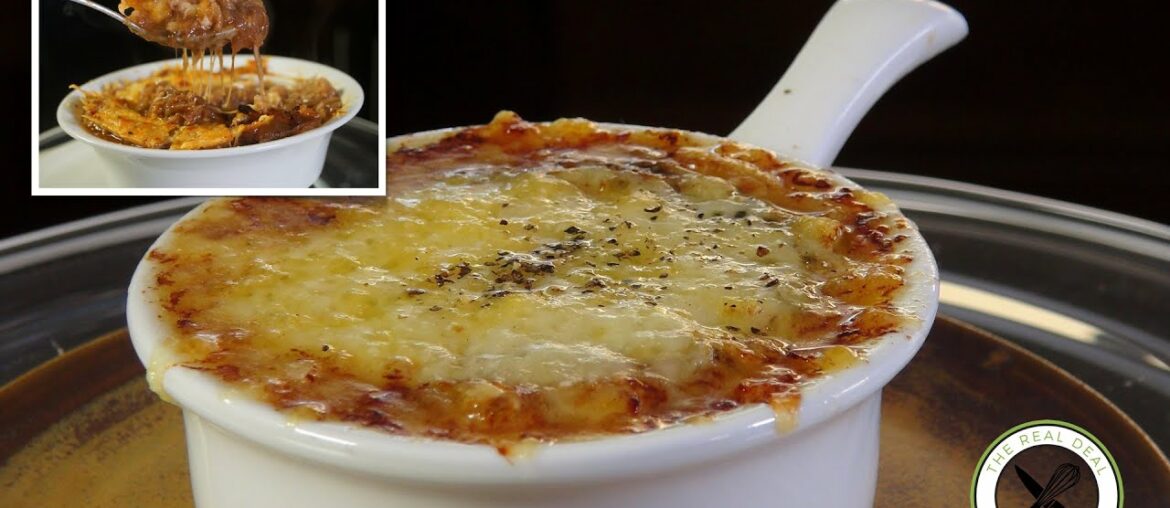 French Onion Soup Recipe – Bruno Albouze – THE REAL DEAL