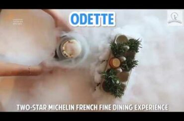 Two-star Michelin restaurant, Odette: Winner of Best Dining Experience