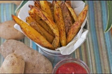 Crispy Oven Baked Fries Recipe - Cajun Seasoned