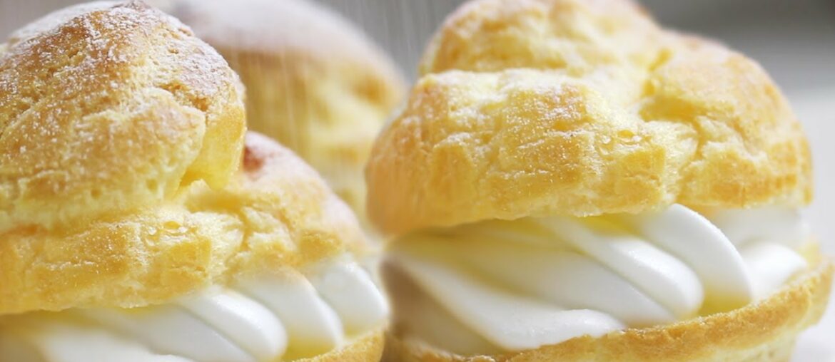 Easy Cream Puffs Recipe 베이비슈 슈크림 만들기 슈크림빵 – 한글 자막 Easy Cream Puffs Recipe 베이비슈 슈크림 만들기 슈크림빵 - 한글 자막