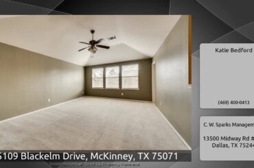 5109 Blackelm Drive, McKinney, TX 75071