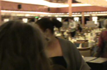 Formal dining board the Carnival pride cruise ship.