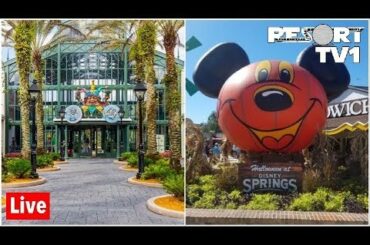 🔴Live: Halloween Fun at Disney Springs & Port Orleans French Quarter 1080p - 10-18-19