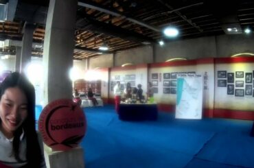 Attending a french wine fair in Changsha, China