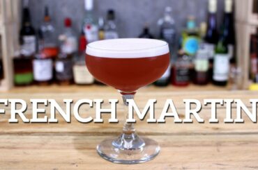 French Martini Cocktail Recipe