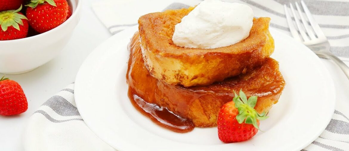 3 NEW French Toast Recipes | Creme Brulee, Banana Bread, Ham & Swiss!