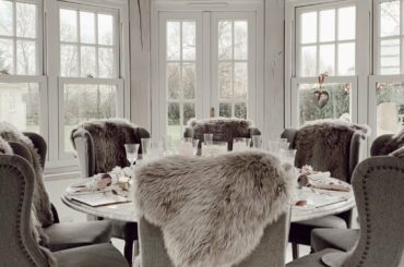 HALLWAY/ENTRANCE & DINING ROOM TOUR | IAM CHOUQUETTE HOME