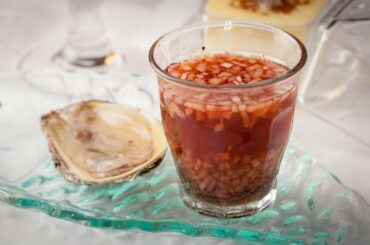 How to make a Mignonette Sauce Recipe - The French Sauce for Oysters on the Half Shell