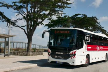 How wine waste powers Scania ethanol buses in France
