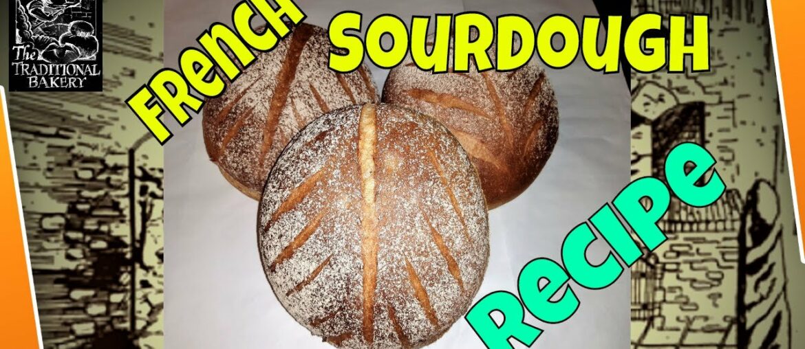 French Sourdough how to Recipe Demonstration in the Bakery #13 French Sourdough how to Recipe Demonstration in the Bakery #13