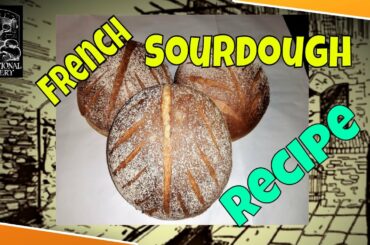 French Sourdough how to Recipe Demonstration in the Bakery #13