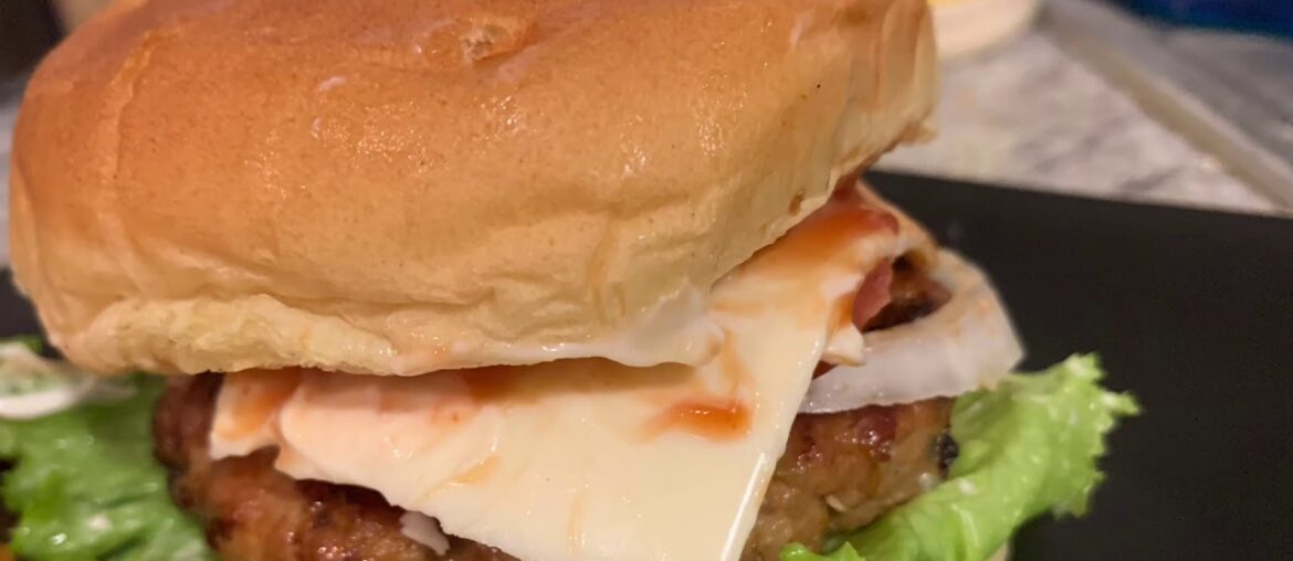 Burger Recipe | chicken burger | burger for kids | French fries | homemade burger recipe