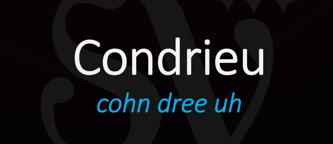 How to Pronounce Condrieu? Best of French Rhone Wine Pronunciation