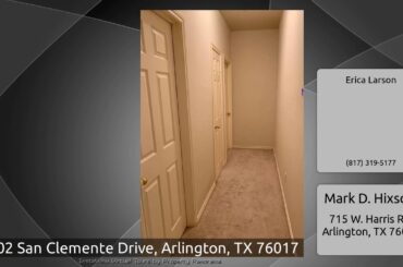 3402 San Clemente Drive, Arlington, TX 76017
