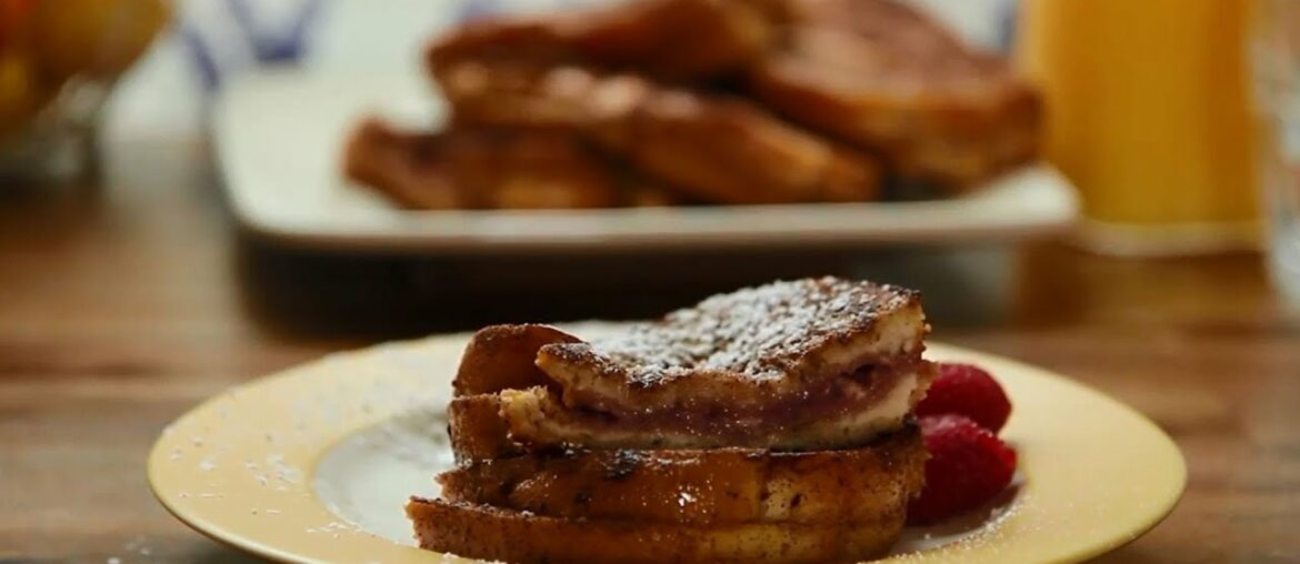 How to Make Raspberry Cheesecake Stuffed French Toast | Brunch Recipes | Allrecipes.com How to Make Raspberry Cheesecake Stuffed French Toast | Brunch Recipes | Allrecipes.com