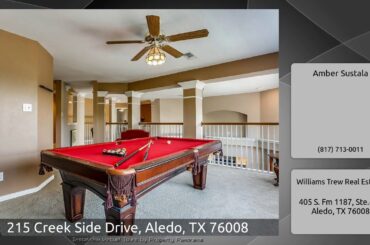 215 Creek Side Drive, Aledo, TX 76008