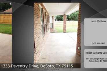 1333 Daventry Drive, DeSoto, TX 75115