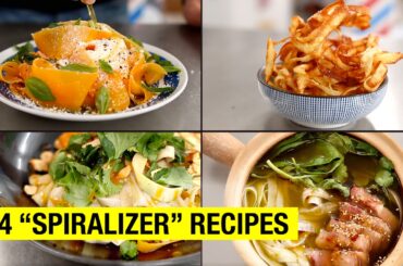 4 Healthy & Lazy Spiralizer Recipes You Can Finally Make...