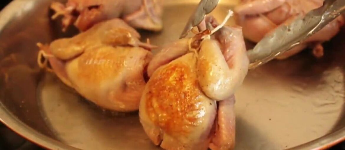 Food Wishes Recipes - Roast Quail with Cured Lemon Recipe - Lemon Roasted Quail