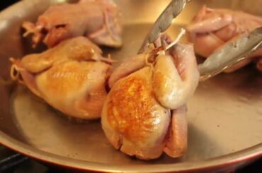 Food Wishes Recipes - Roast Quail with Cured Lemon Recipe - Lemon Roasted Quail