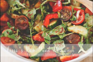 RECIPE: FRENCH DRESSING + Raw Vegan Fruiting Vegetable Salad